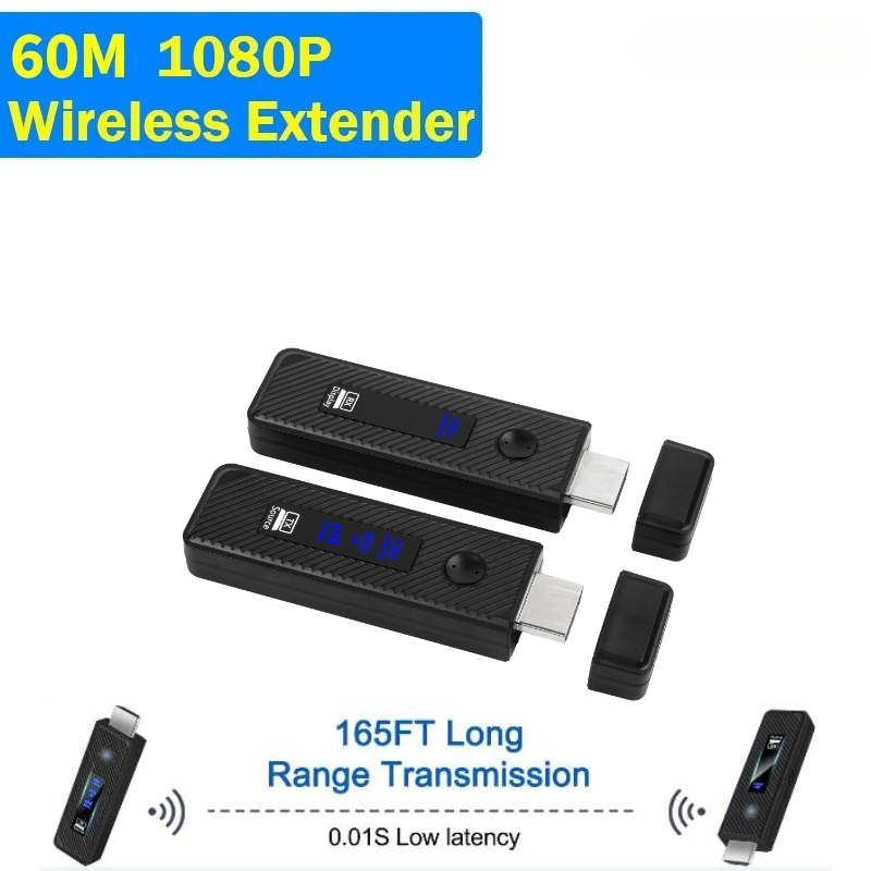 Home Cinema Tv Screen - Transmitter dan Receiver Video Nirkabel 1080p