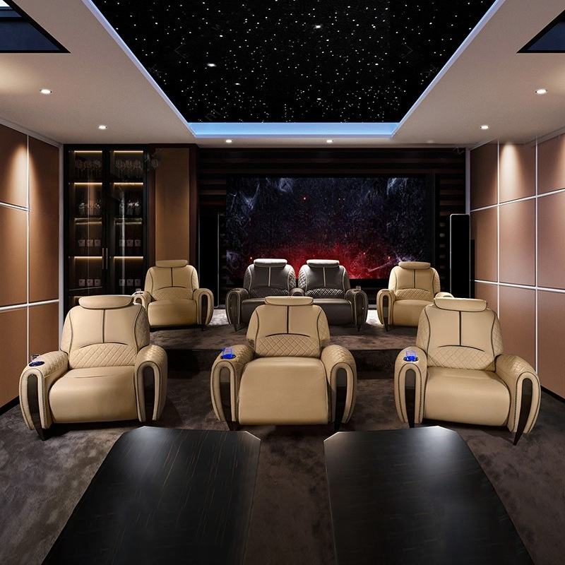 Home Cinema Diy - Vila Baru, Home Theater, Sofa, Bioskop