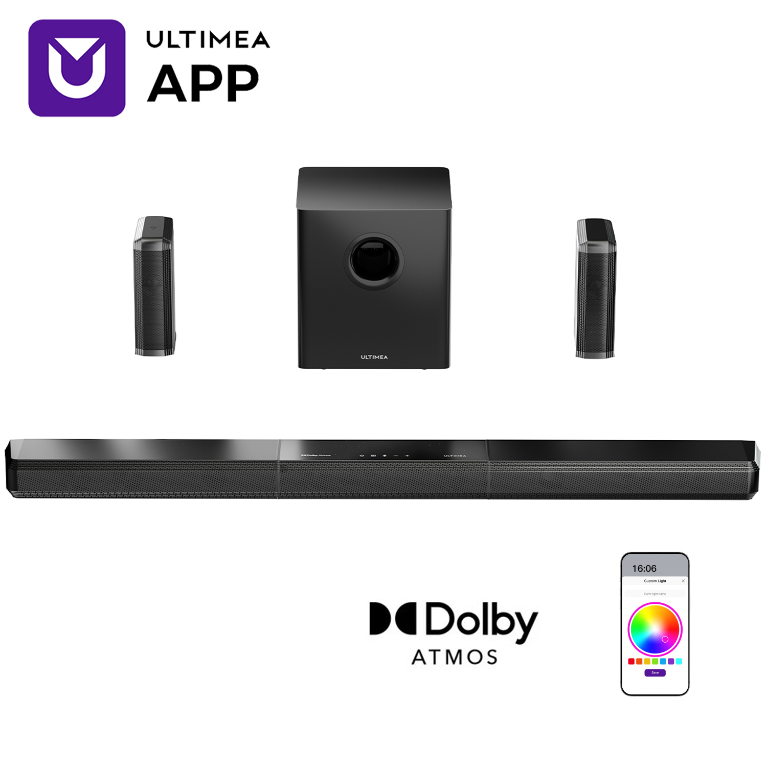 Home Cinema Speakers - Soundbar ULTMEIA Apollo S90 9.1ch Dolby
