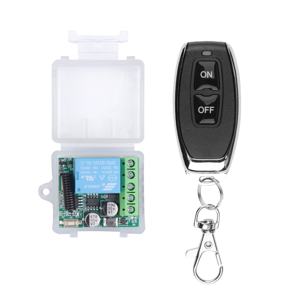 Home Cinema Diy - DC 12V 433Mhz RF Saklar Remote