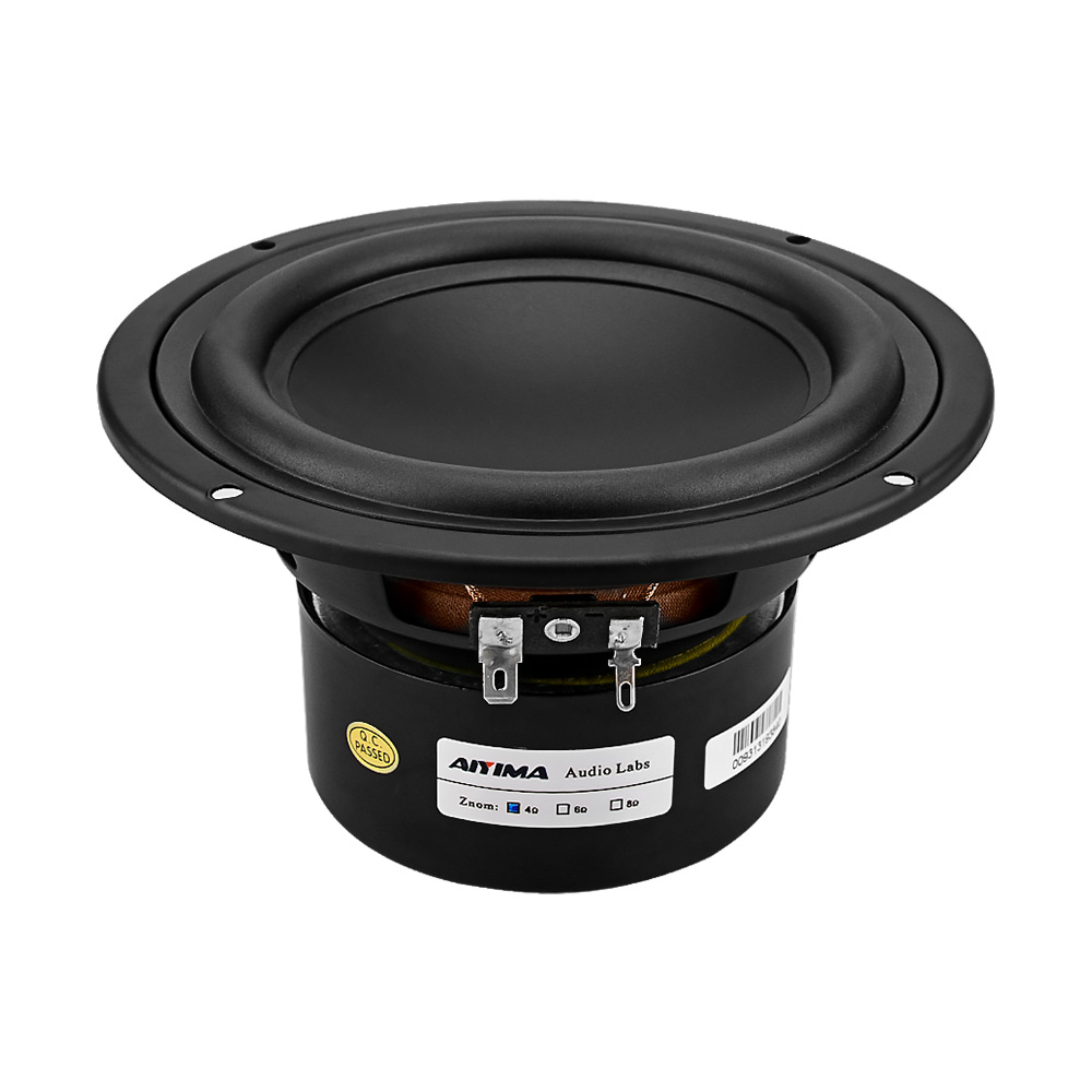 Home Cinema Complet - AIYIMA Speaker Subwoofer 5.25 inci, 1