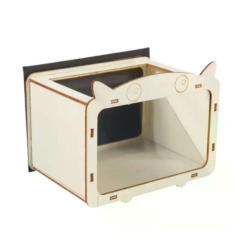 1Set Proyektor Hologram 3D DIY - Home Cinema Diy ulasan dan harga
