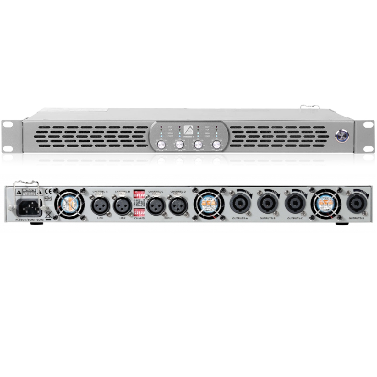 Amplifier Daya Digital 1U Ampl - Home Cinema Speakers ulasan dan harga