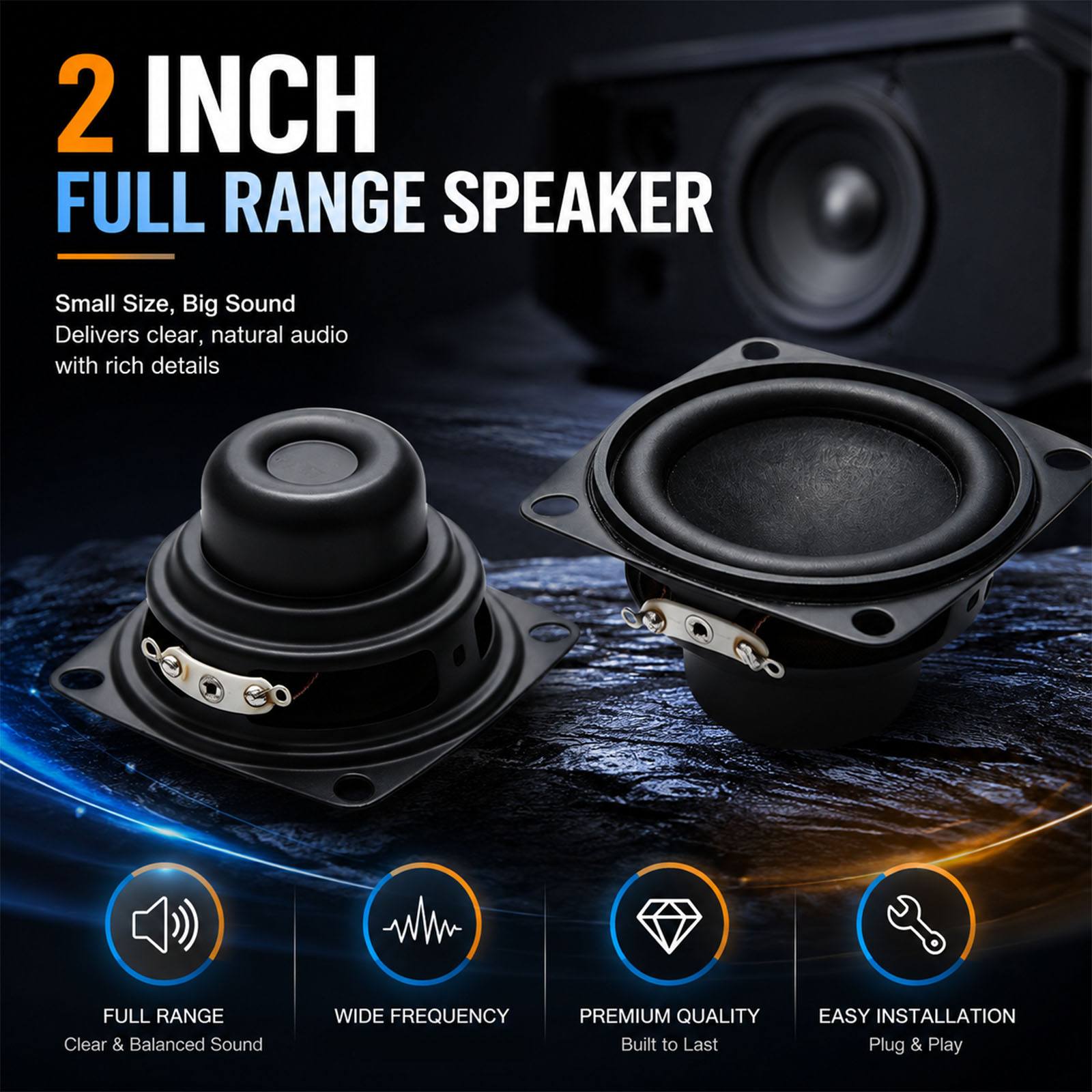 2 Buah Speaker Portabel Audio  - Home Cinema Complet ulasan dan harga
