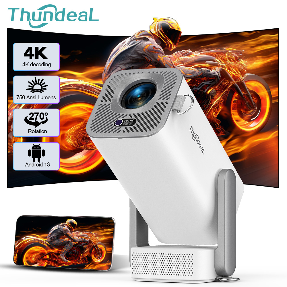 Proyektor Mini Beam ThundeaL 4 - Home Cinema Complet ulasan dan harga