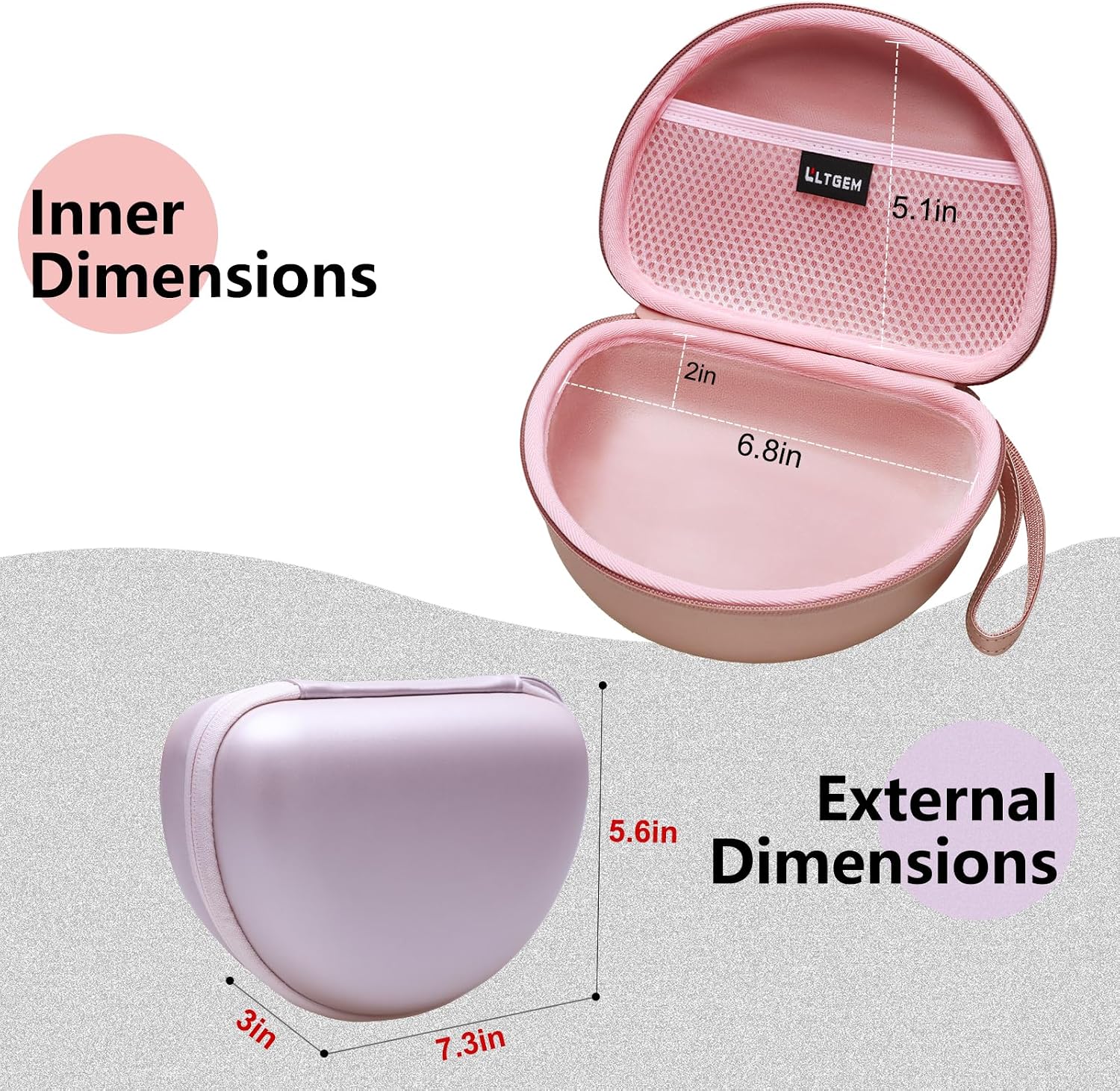 Casing LTGEM Kompatibel dengan - Beats Headphone Solo 4 ulasan dan harga