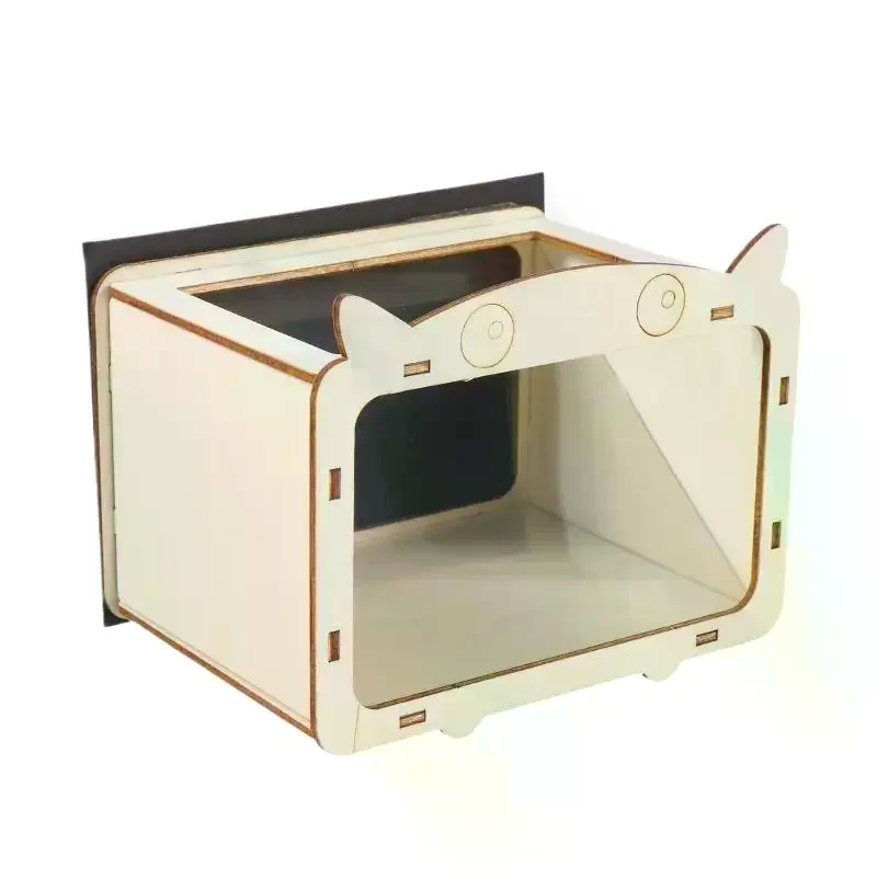 1Set Proyektor Hologram 3D DIY - Home Cinema Diy ulasan dan harga