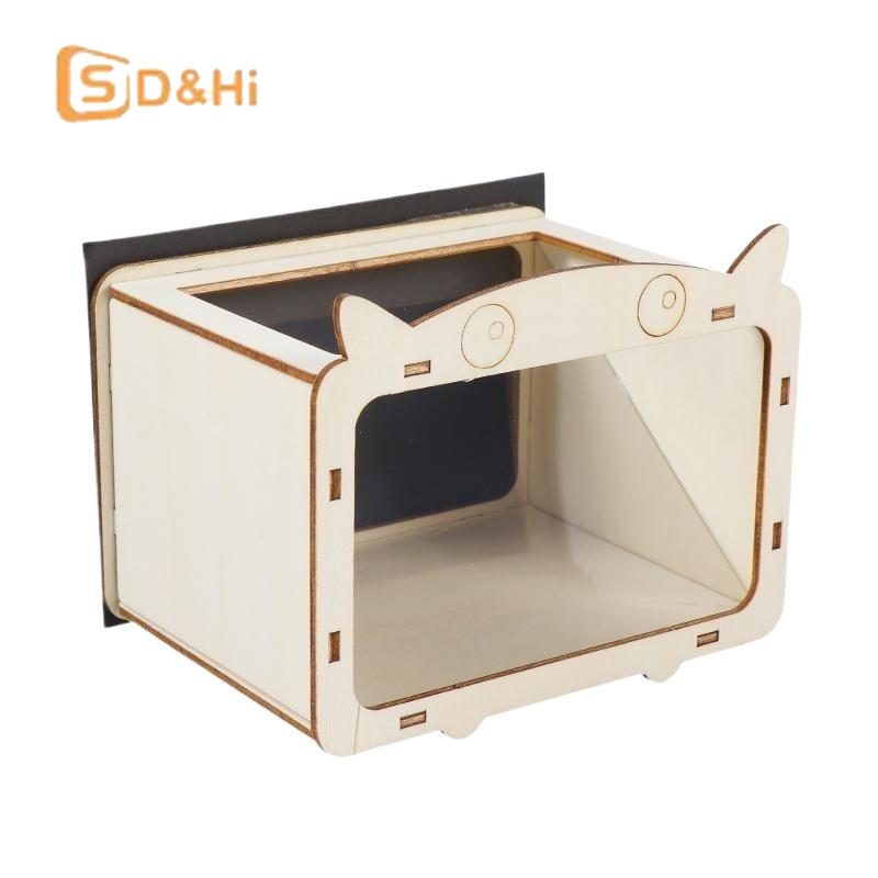 1Set Proyektor Hologram 3D Tam - Home Cinema Diy ulasan dan harga