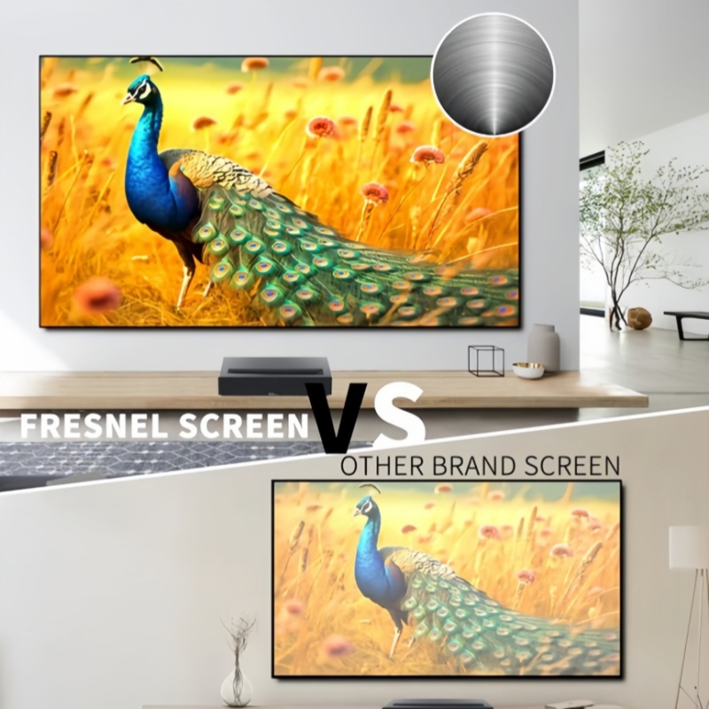 Layar Proyeksi Bingkai ALR Opt - Home Cinema Tv Screen ulasan dan harga