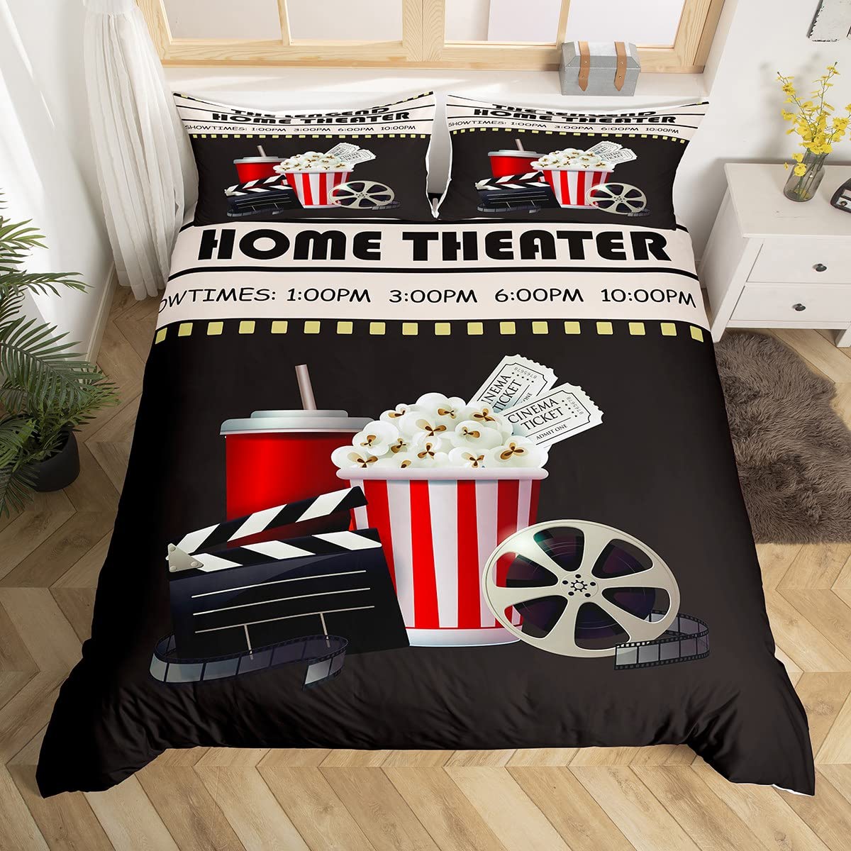 Penutup Selimut Tiket Bioskop  - Home Cinema Tickets ulasan dan harga