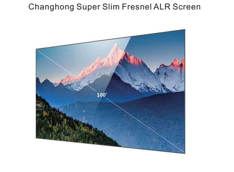 Layar Proyeksi Bingkai Tetap 9 - Home Cinema Tv Screen ulasan dan harga