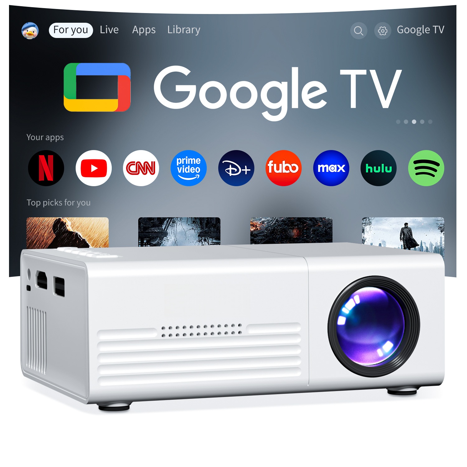 Proyektor Mini TFT LCD Wifi Bl - Home Cinema Compact ulasan dan harga