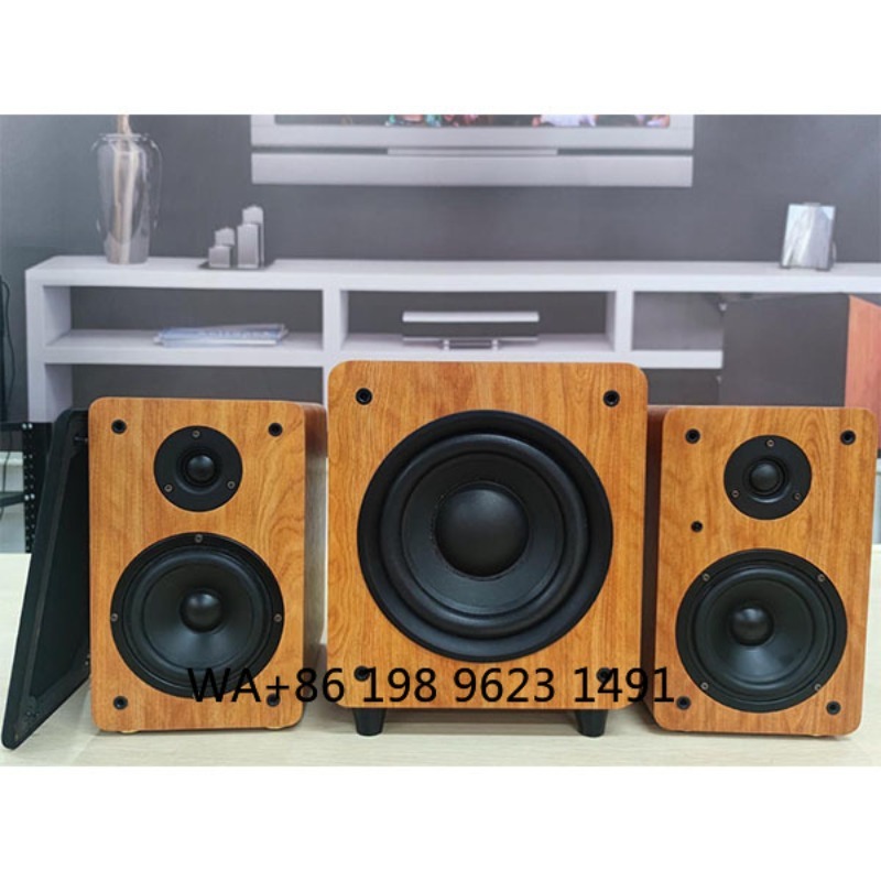 Subwoofer Kayu 8 Inch 150W RMS - Home Cinema Speakers ulasan dan harga
