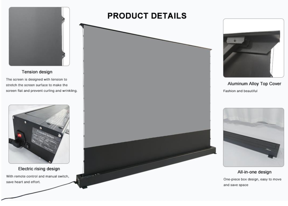 Layar Proyektor Motorized SMX  - Home Cinema Tv Screen ulasan dan harga