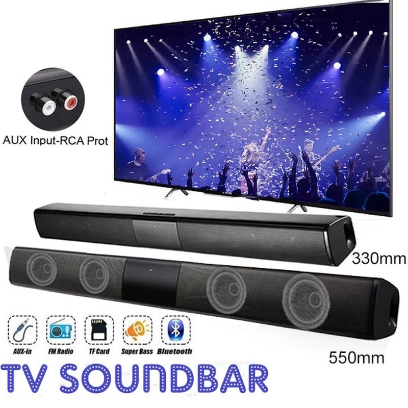 Soundbar daya tinggi 40W untuk - Home Cinema Complet ulasan dan harga