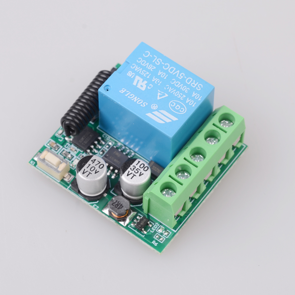 DC 12V 433Mhz RF Saklar Remote - Home Cinema Diy ulasan dan harga