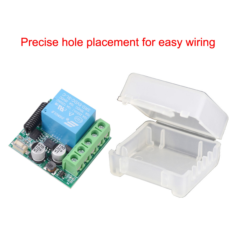DC 12V 433Mhz RF Saklar Remote - Home Cinema Diy ulasan dan harga
