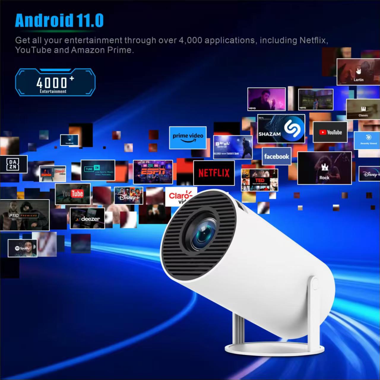 Proyektor Portabel Mini HY300  - Home Cinema Compact ulasan dan harga