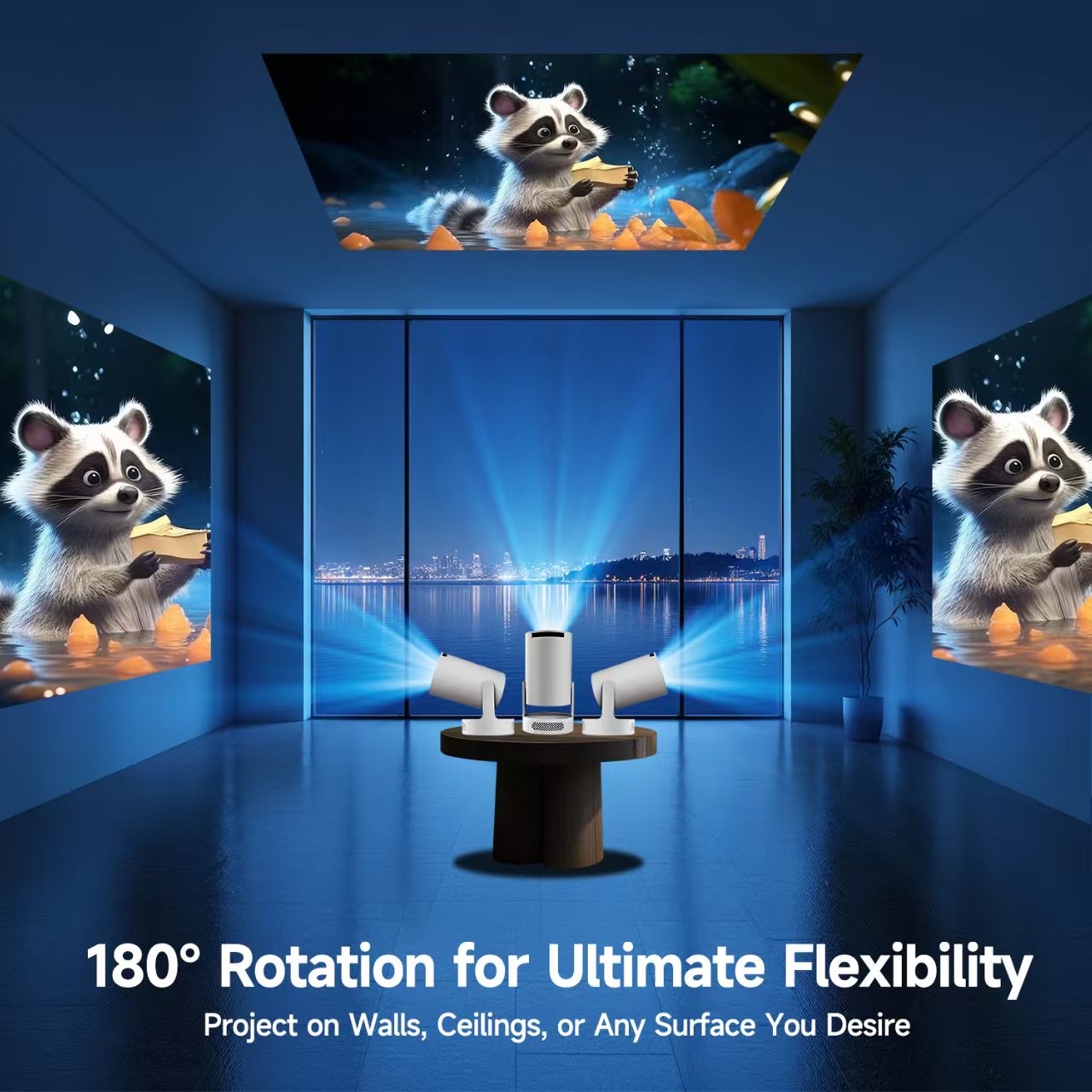 Proyektor Portabel Mini HY300  - Home Cinema Compact ulasan dan harga