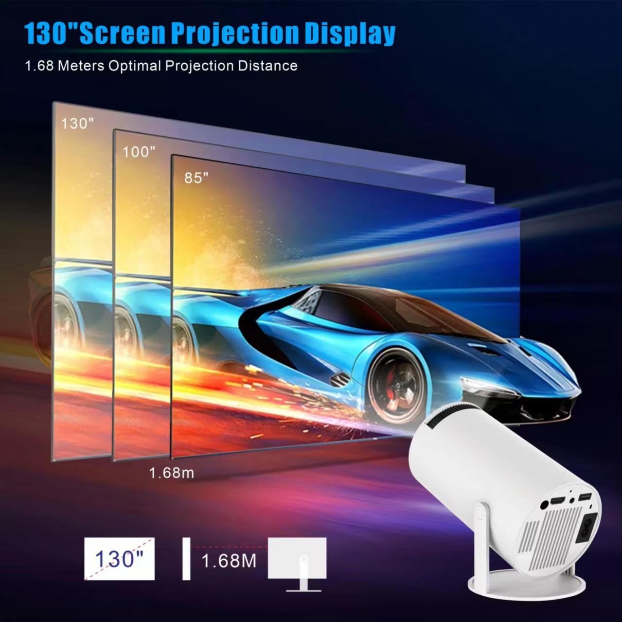 Proyektor Portabel Mini HY300  - Home Cinema Compact ulasan dan harga