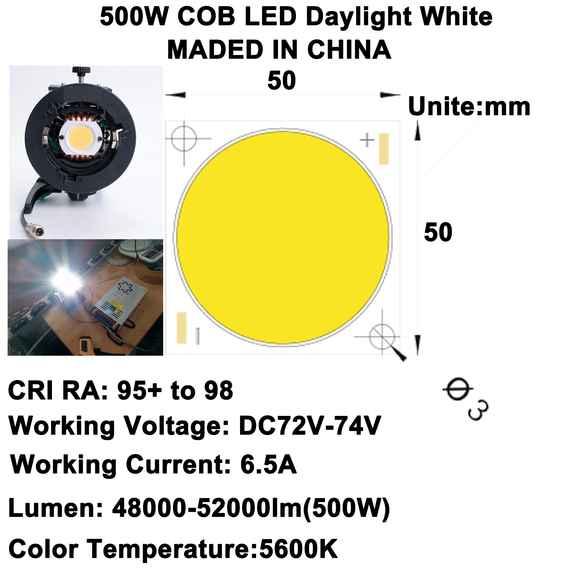 DIY LED U-HOME CRI Tinggi Ra 9 - Home Cinema Diy ulasan dan harga